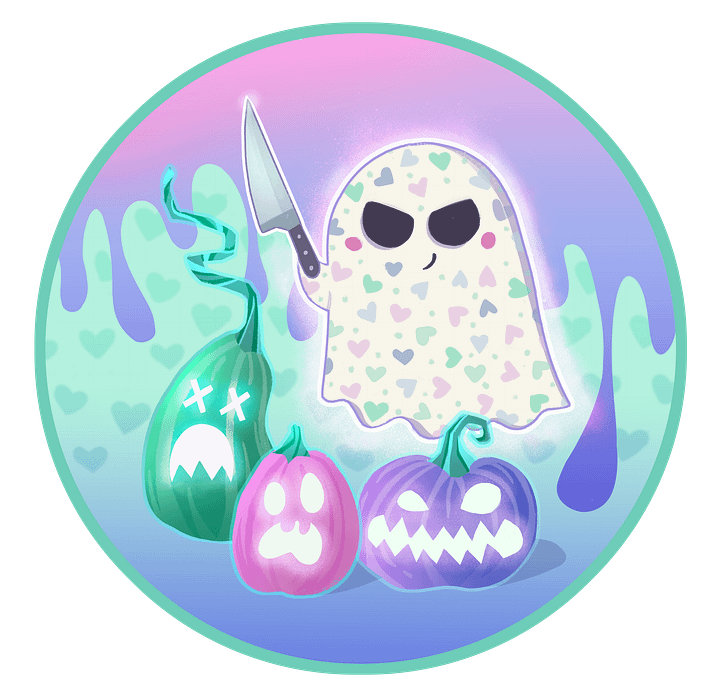 Pastel Little Ghost Pumpkin Carver - Ceramic Mug product image (2)