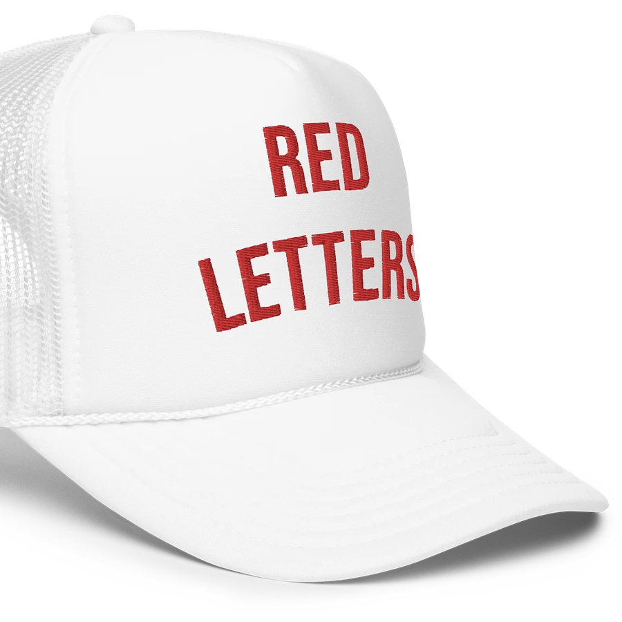 Red Letters White Hat product image (5)