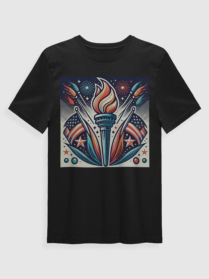 Eternal Flame Patriotic T-Shirt product image (6)