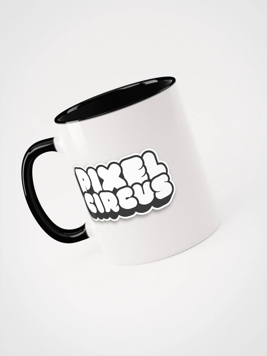 Pixel Circus B&W Mug product image (3)