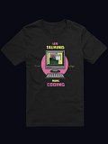 Less Talking More Coding T-Shirt (No Frame) product image (1)