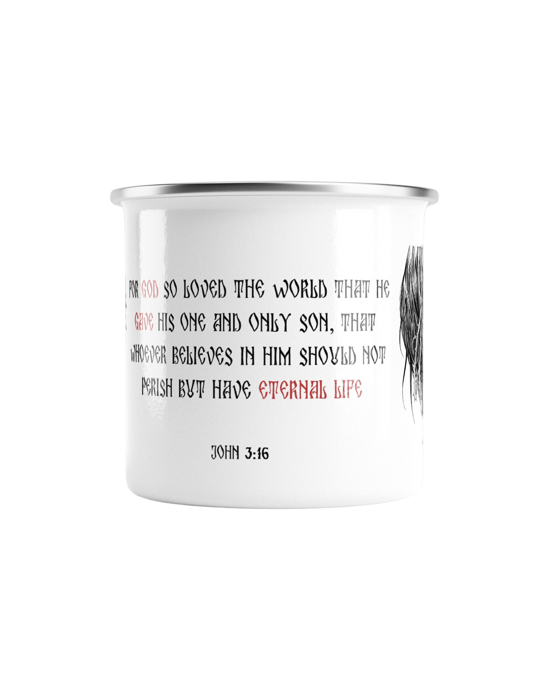 God's Love Enamel Mug product image (2)