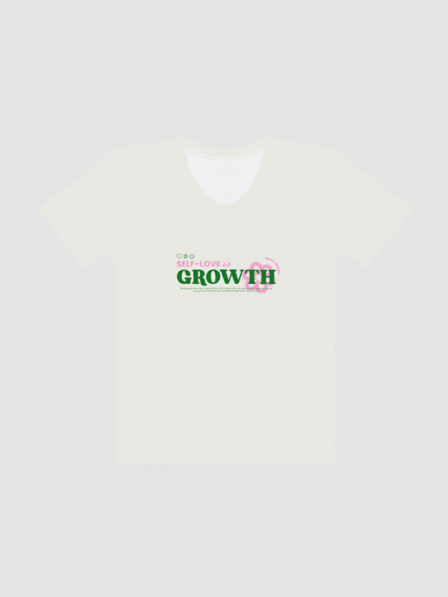 Self-Love Is Growth T-Shirt - Light Beige product image (6)