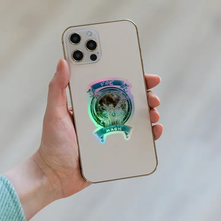 Fae REMEMBER YOUR MAGIC Holographic Kiss-Cut Sticker product image (1)