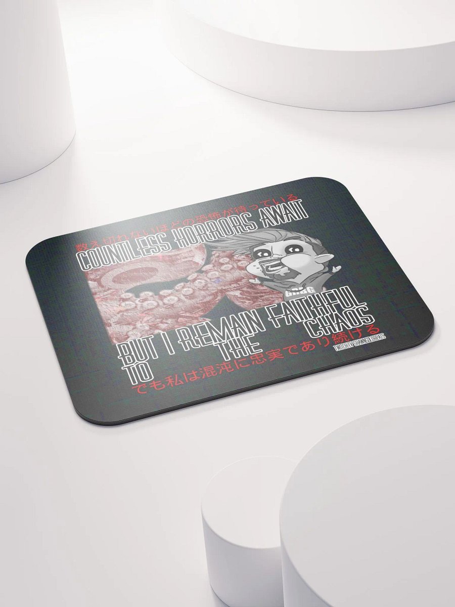 Faithful to the chaos Mouse Pad product image (4)