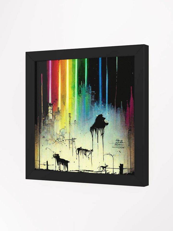 Rainbow Cityscape Dreamscape Poster product image (7)