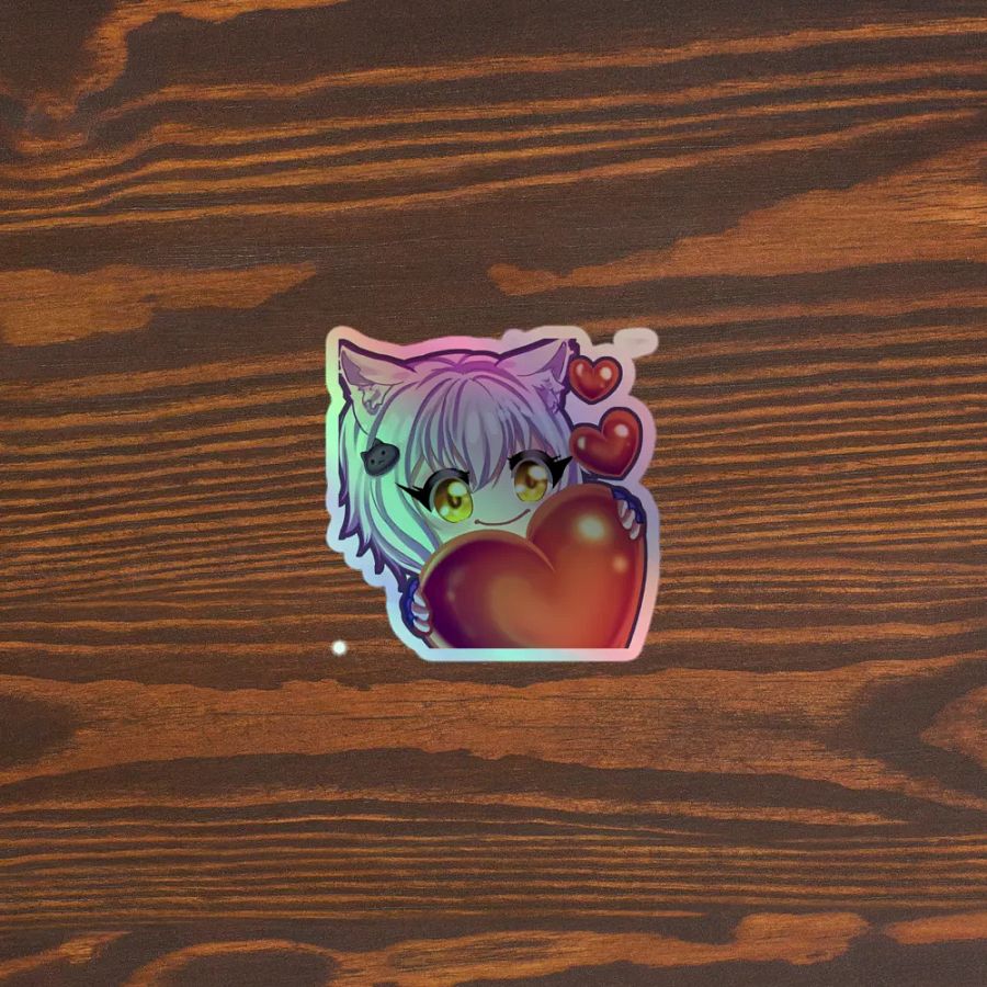 Koneko Heart Emote sticker product image (5)