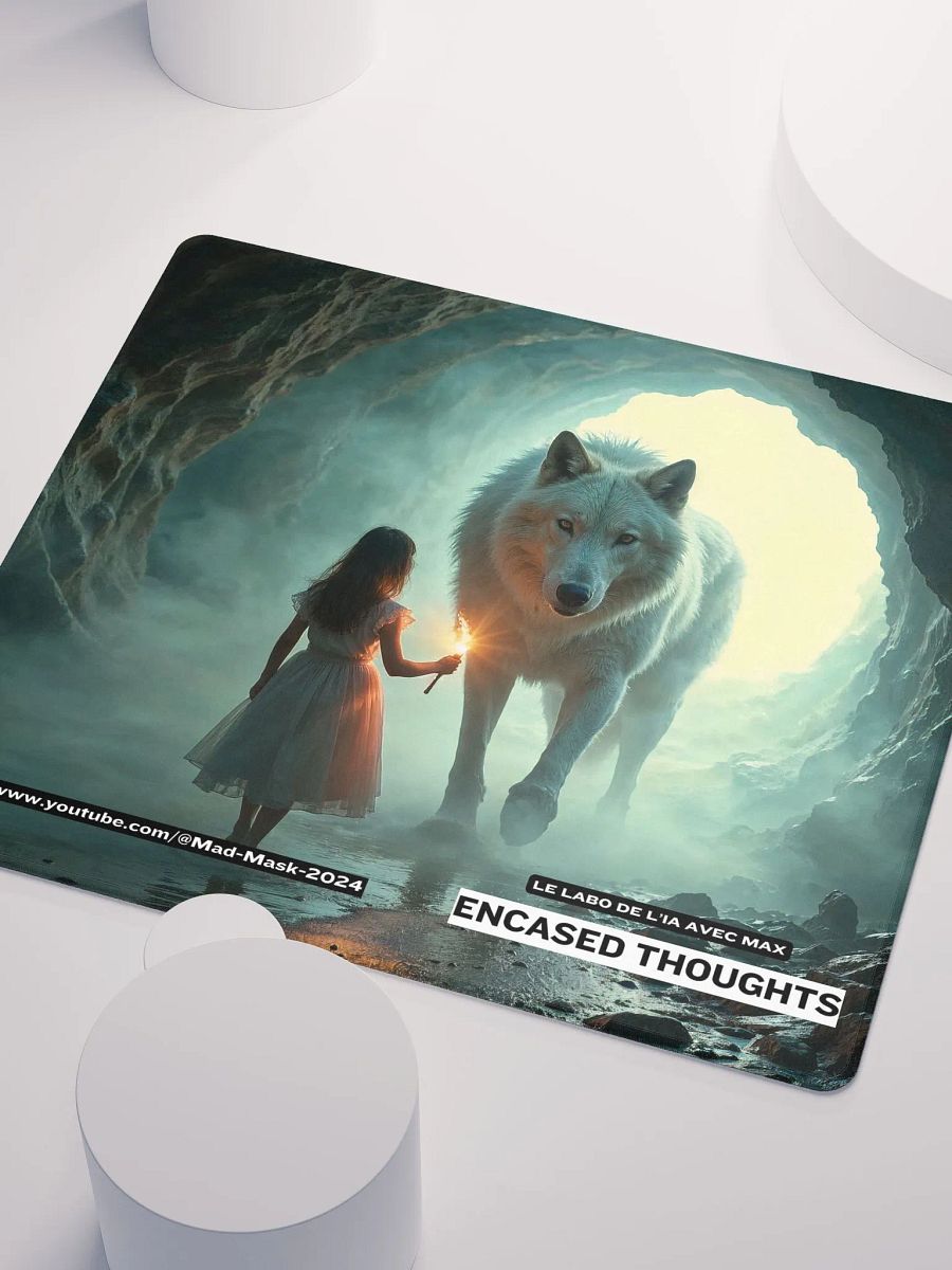 Mouse Pad Gaming Eyes of the Wolf product image (3)