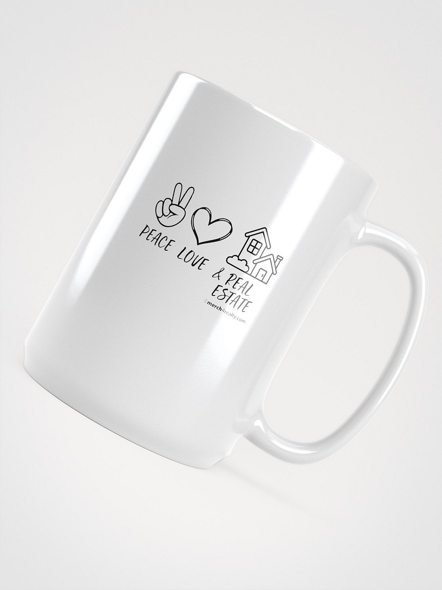 Peace, Love & Real Estate Mug product image (4)