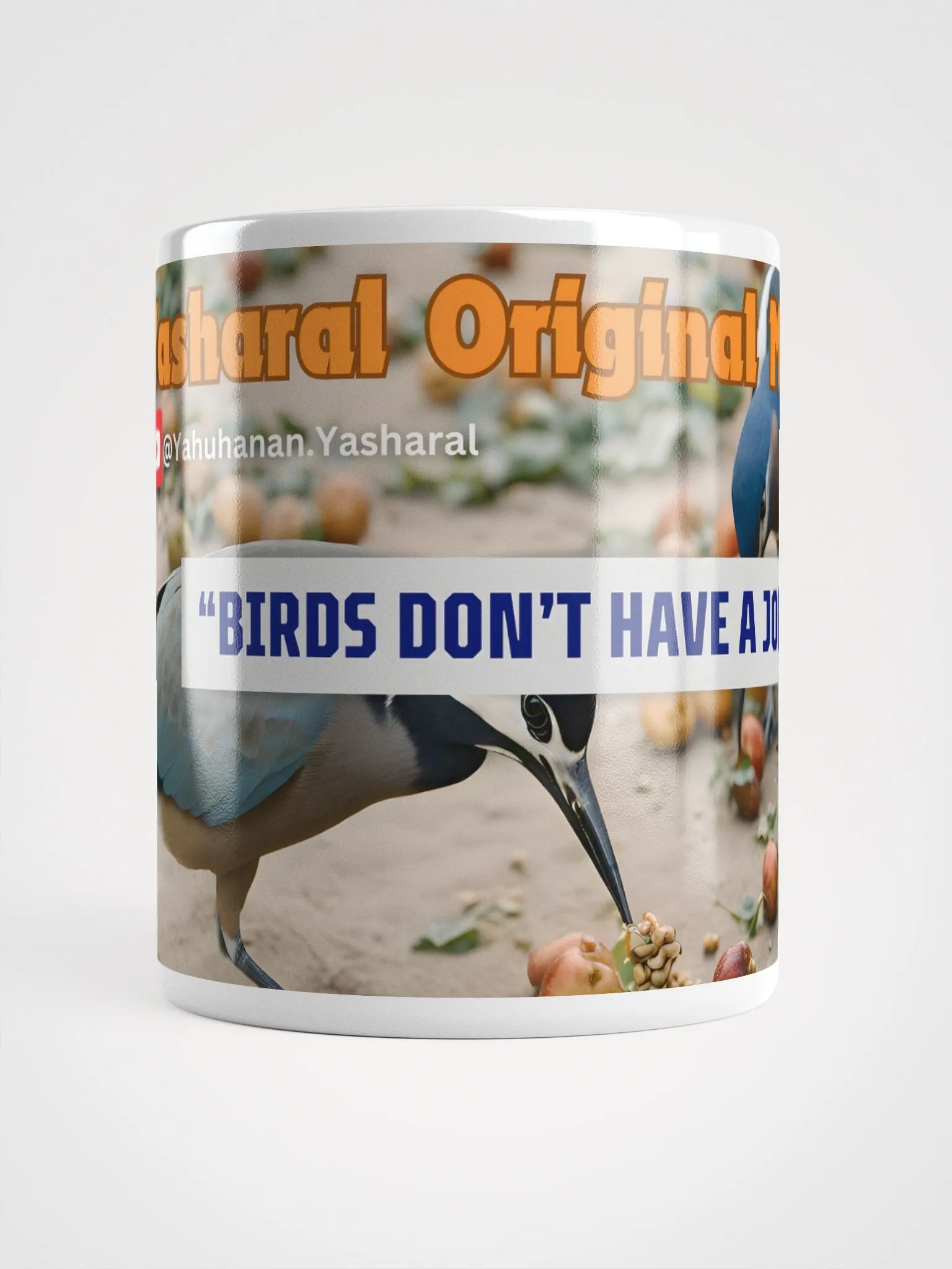 Yasharal Original Music: Birds Dont Have A Job Mug product image (5)