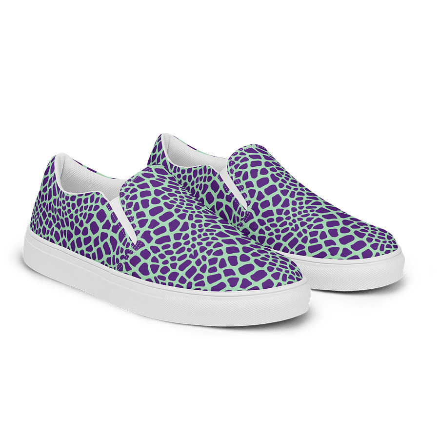 Green Giraffe Canvas Shoes product image (2)