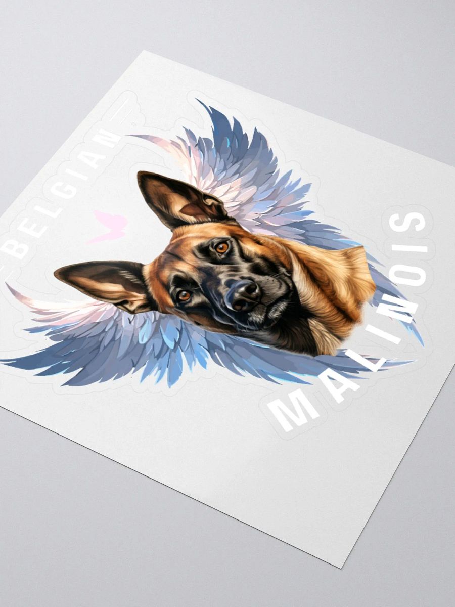 Winged Belgian Malinois Sticker product image (4)