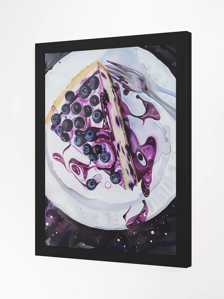 Blueberry Indulgence Framed Matte Poster product image (4)