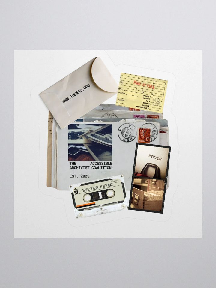 THE AAC ARCHIVES COLLAGE STICKER product image (2)