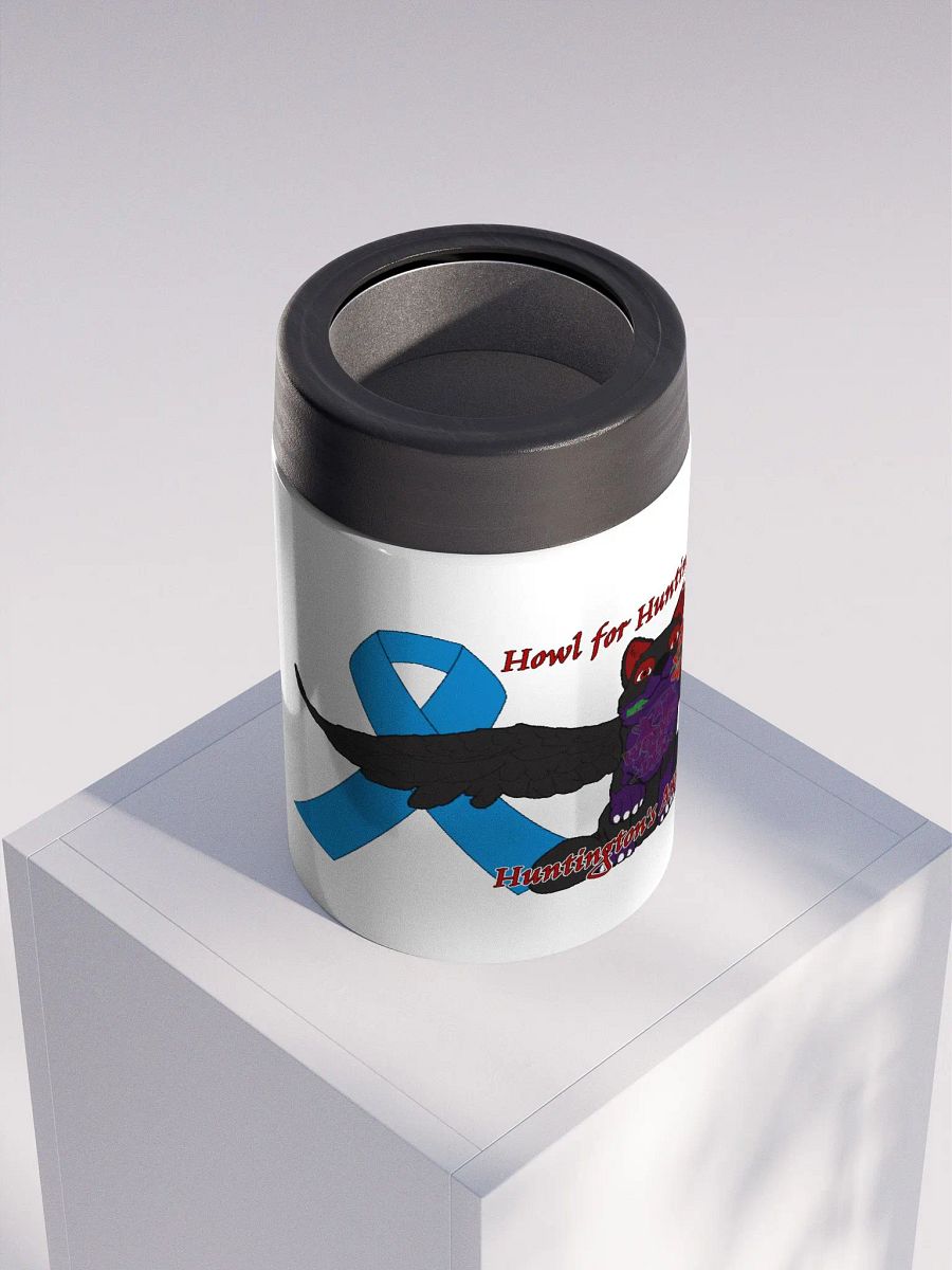 Stainless Huntington's Koozie product image (4)