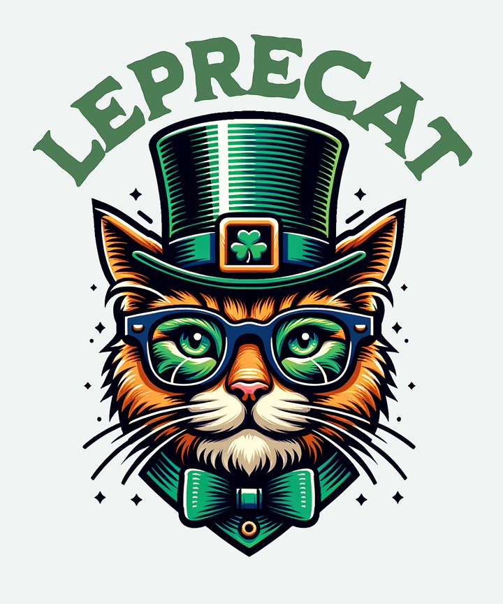 Leprecat - St Patrick's Day Cat product image (1)