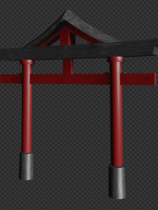 3D Japanese Torii Gate product image (1)