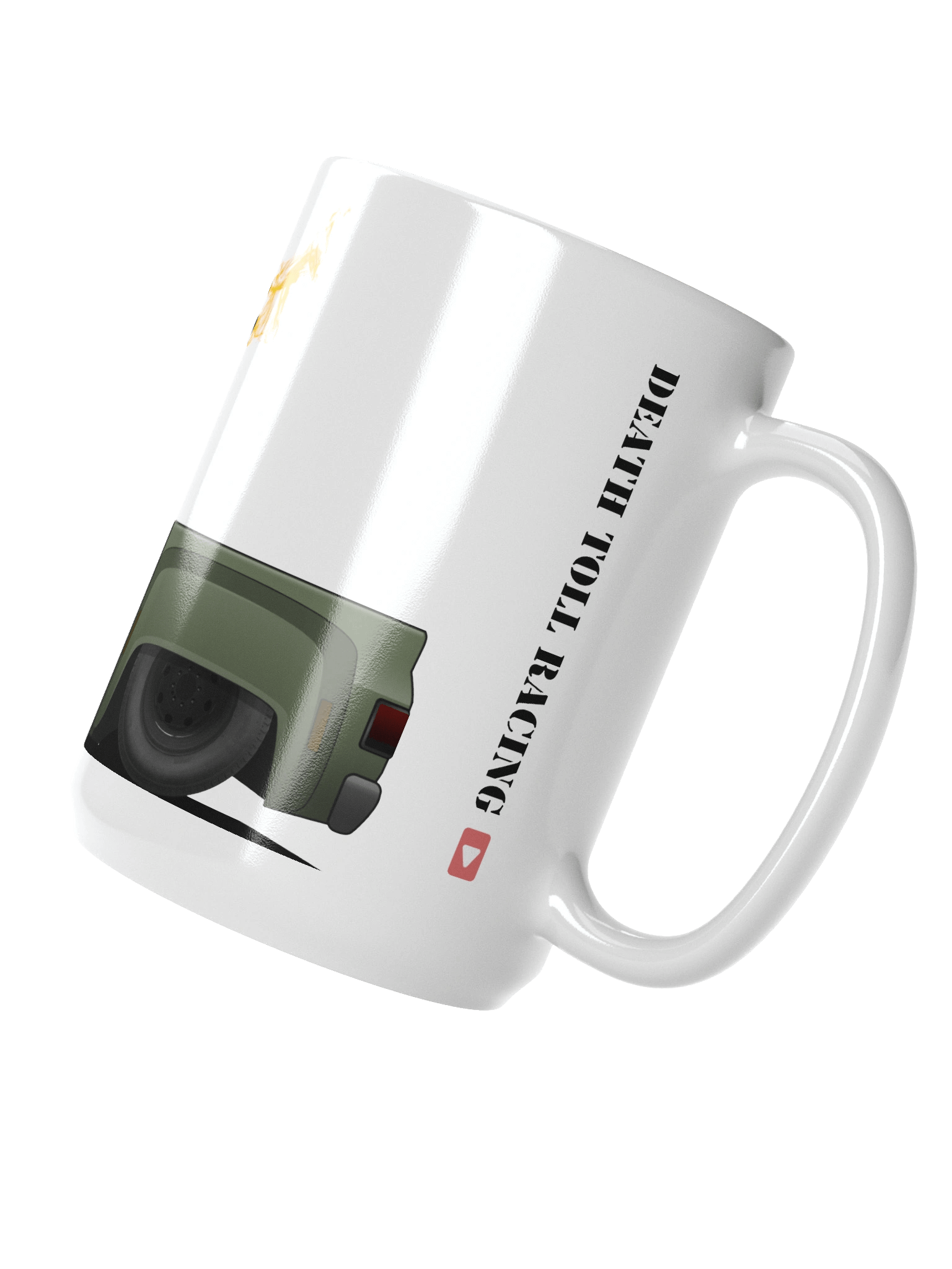 Flaming DTR 3500 Square Body Mug product image (3)