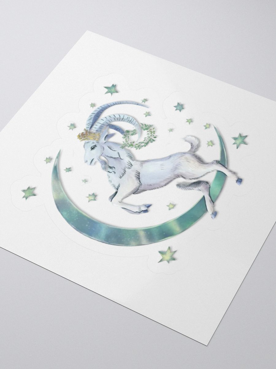 Capricorn Celestial Goat Sticker product image (7)