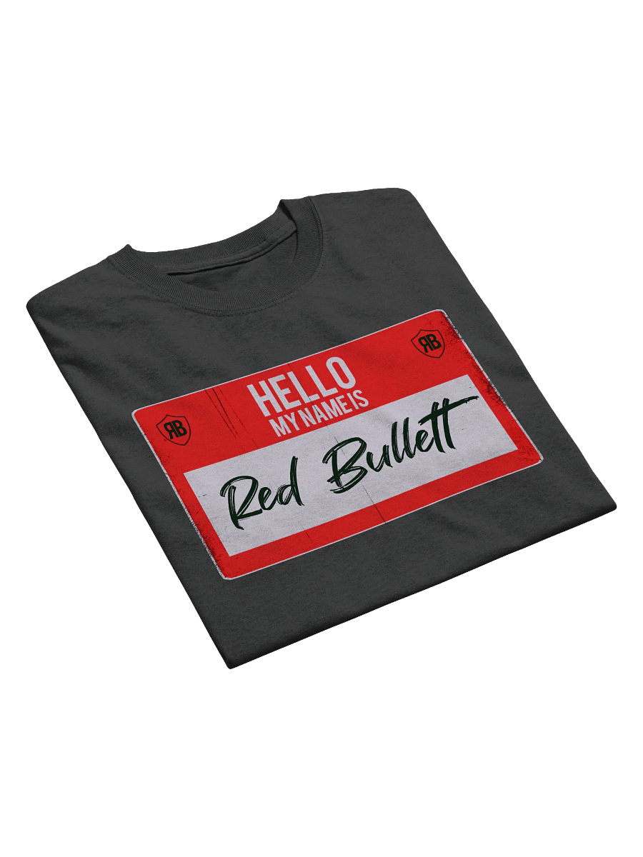Red Bullett Name Tag T-Shirt product image (27)