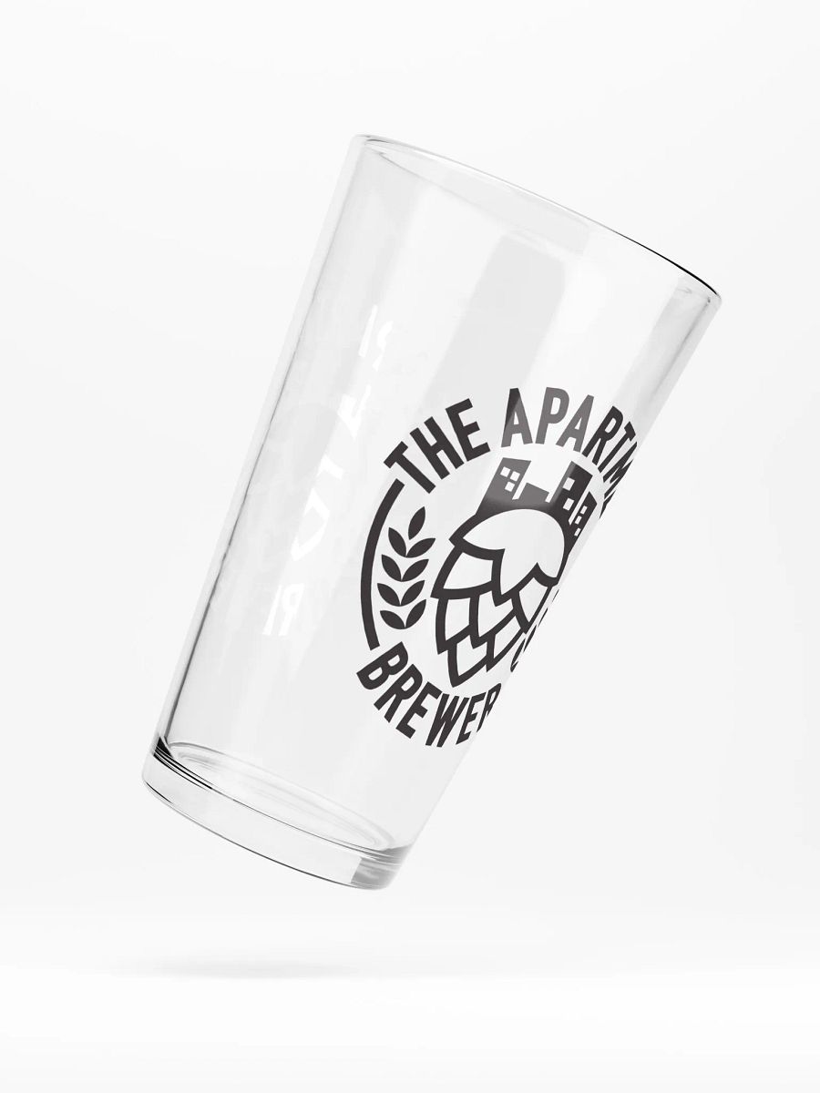 Main Logo Pint Glass (Black) product image (5)