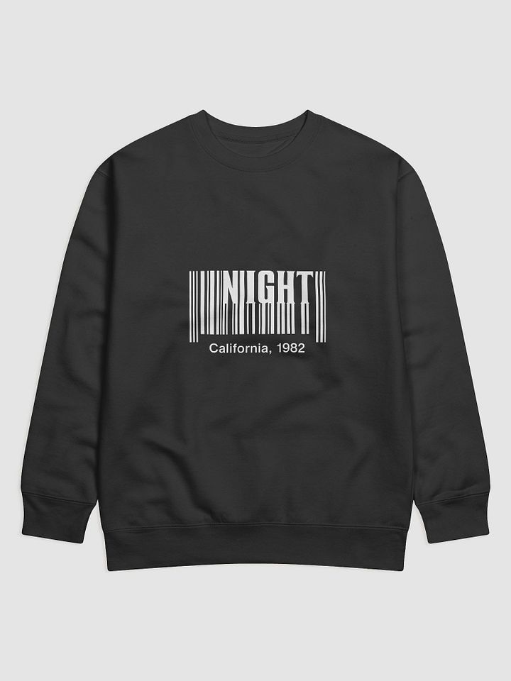 Knight '82 Barcode Sweatshirt (Dark Colors) product image (5)
