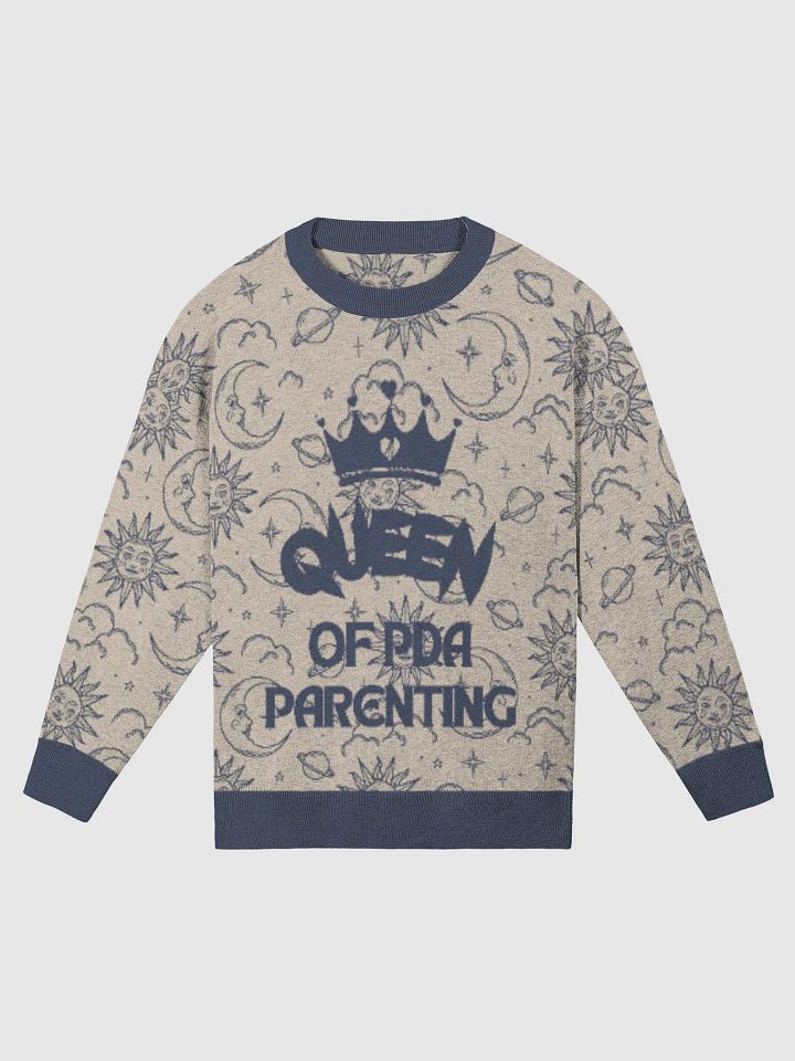 Queen of PDA Parenting Relaxed Fit Sweater product image (5)