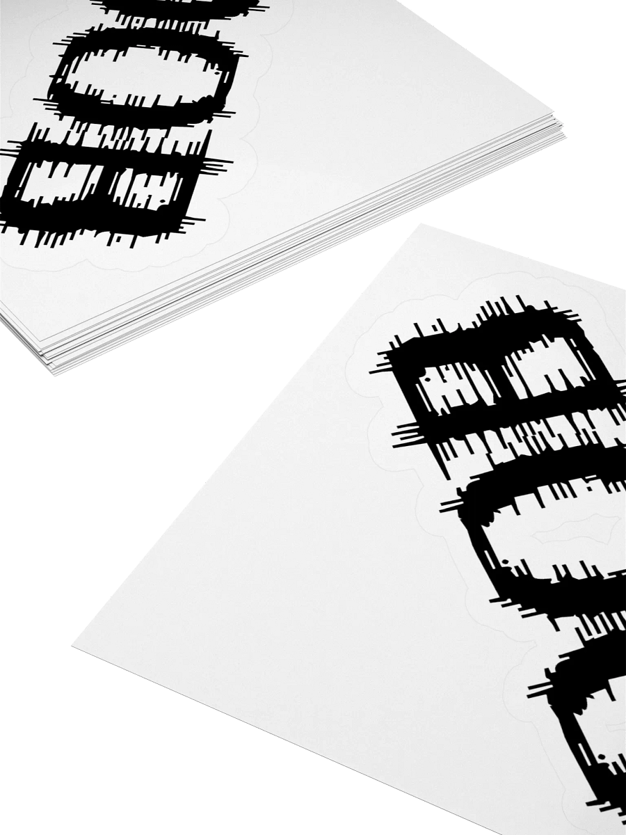 Out of bounds • Black Austerity Edition Sticker product image (4)