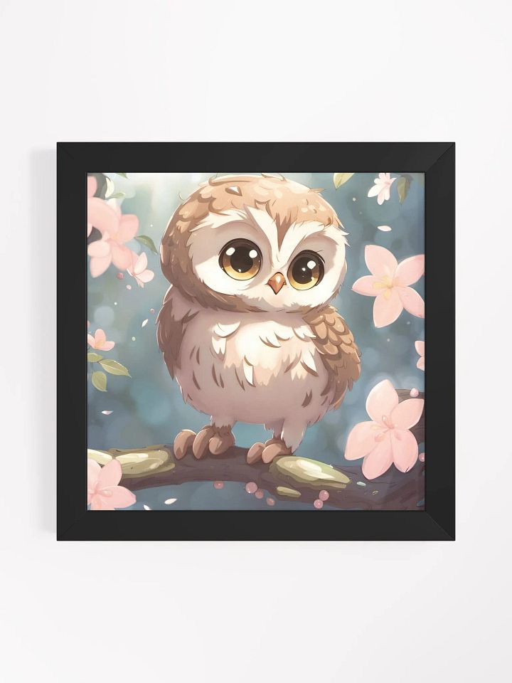 Framed Anime Owl Poster product image (1)