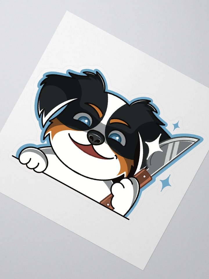 Stabby Mc Stab Stab Sticker product image (1)