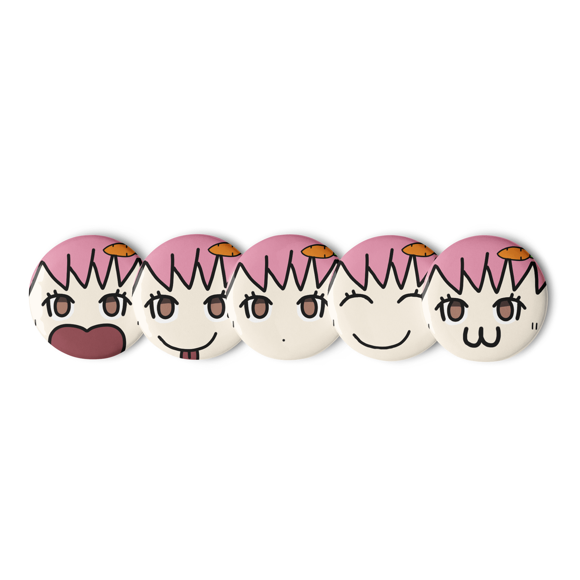 This Wonderful World Birthday 2025 Celebration - Cooky Usagida 5 Pack Buttons product image (1)
