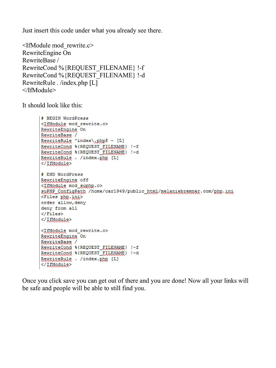 Fixing Permalinks and 404 Errors on Your Website Quick Tutorial product image (7)