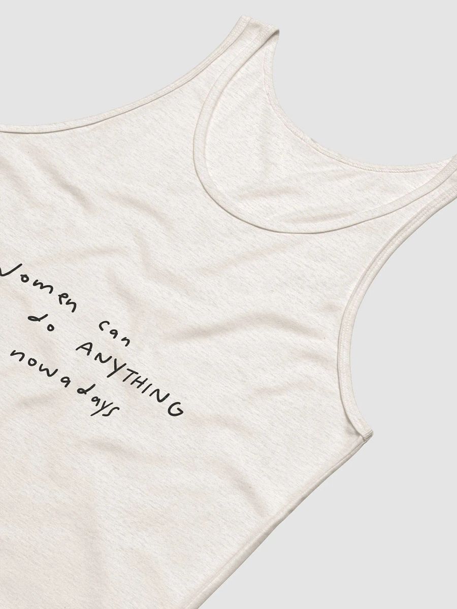 Women Can Do Anything (Black Text) Tank product image (22)