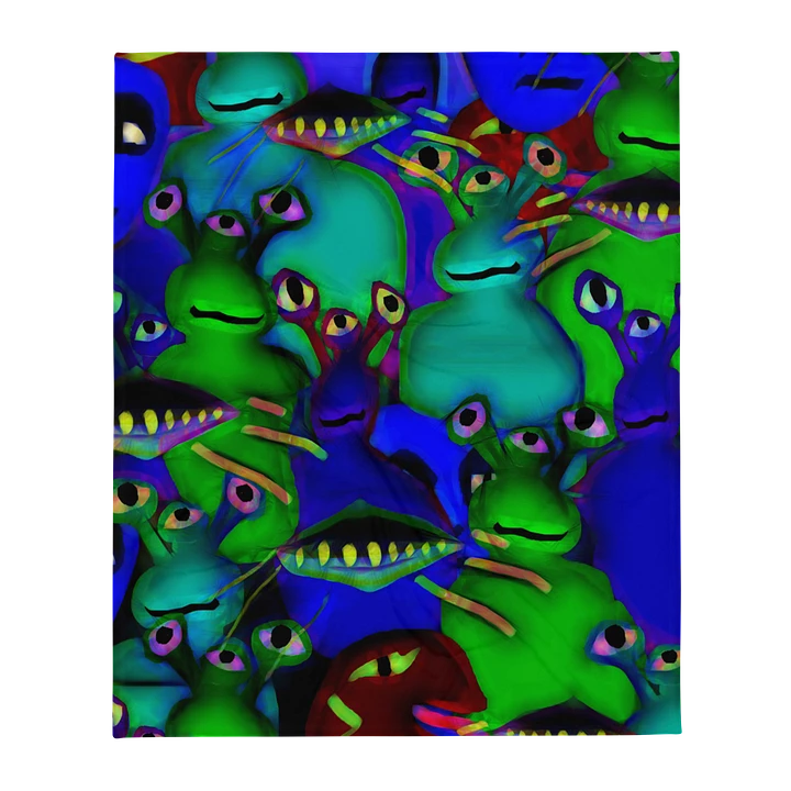 Aliens Collage Throw Blanket product image (13)