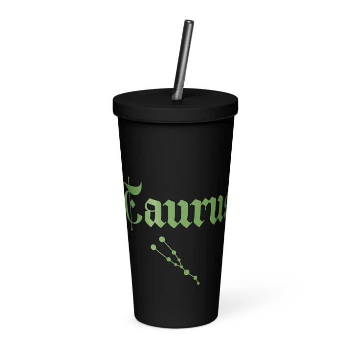 Zodiac Taurus Vibes Insulated Tumbler product image (1)