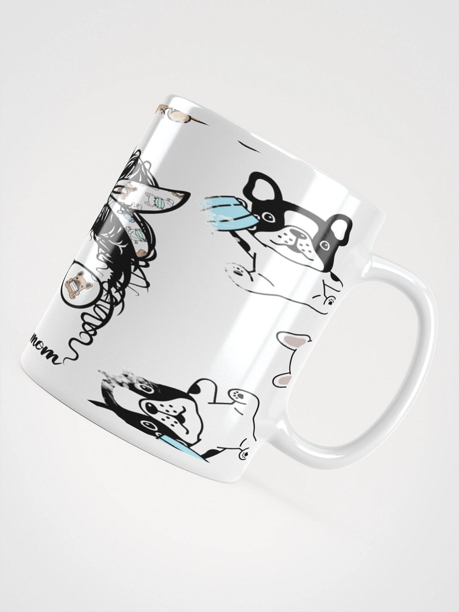 Dogmom Delight White Glossy Mug product image (5)
