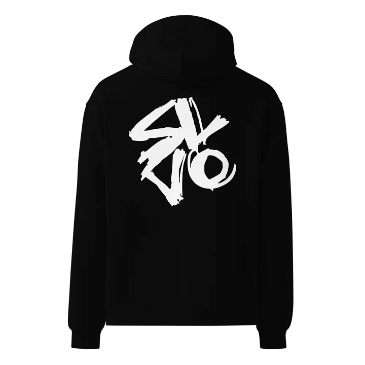 Hoodie Oversized Black Large Backprint product image (2)