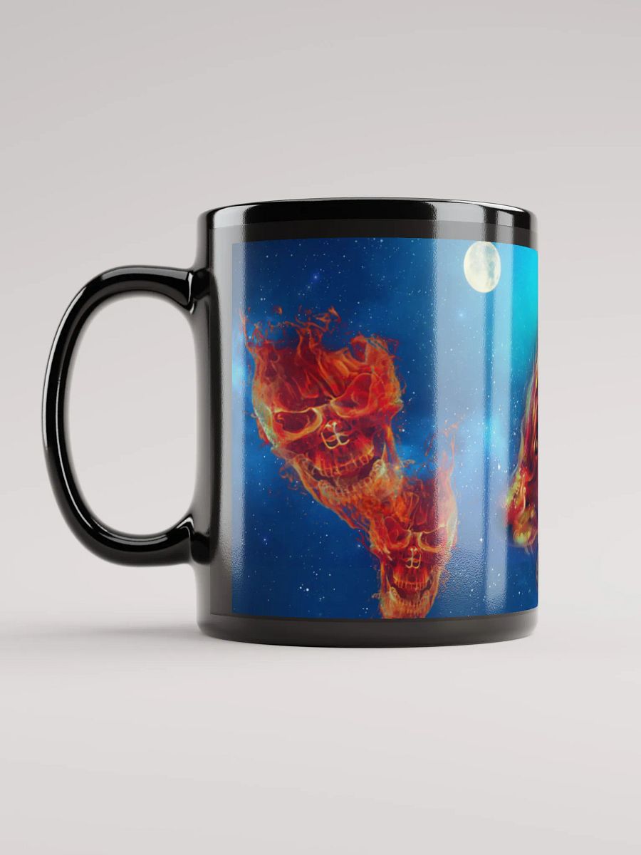 Flaming Wolf and Skulls product image (6)