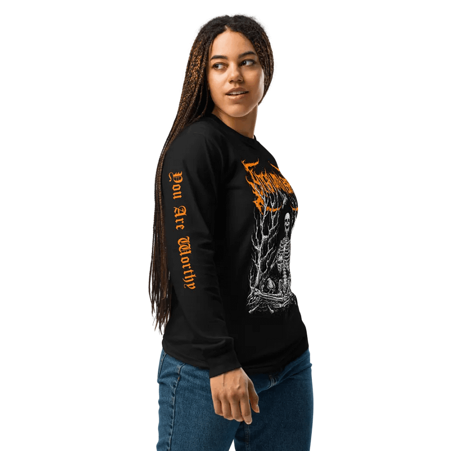 Corpse Pose Orange Logo Long Sleeve product image (5)