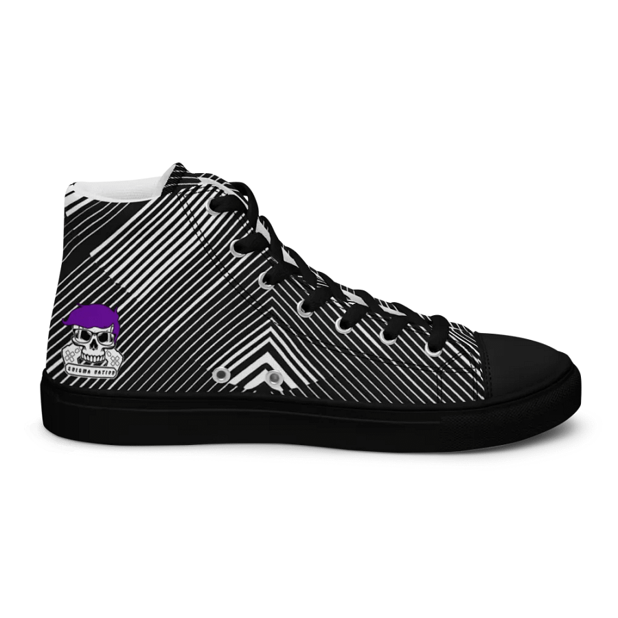 Enigma Nation Women's High Top Canvas Shoes product image (9)
