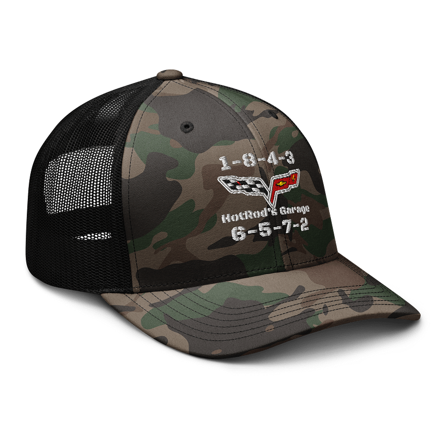 Chevy Firing Order Camo Caps product image (6)