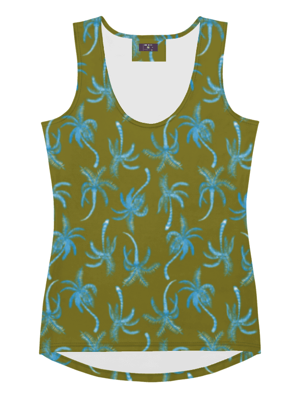 Neon Palmtree | Womens Tank Top product image (2)