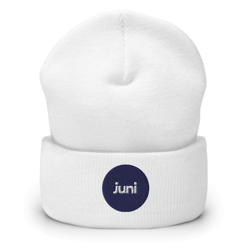 Juni Beanie, White product image (1)