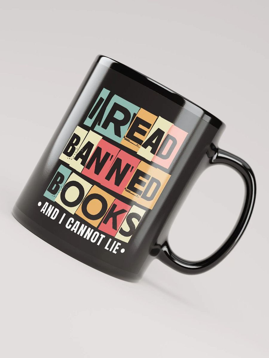 I Read Banned Books - Black Coffee Mug product image (8)