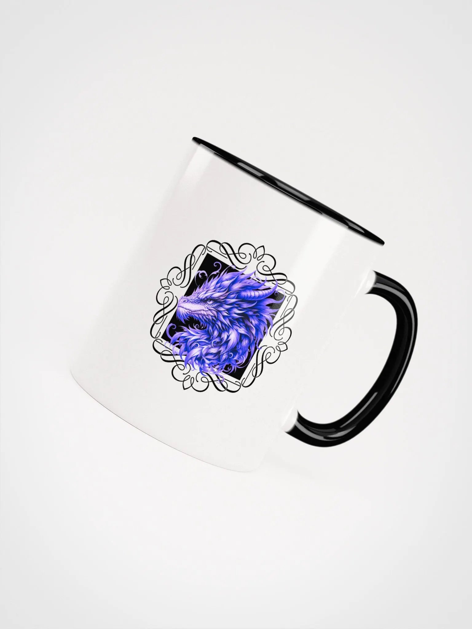 Amethyst Dragon Ceramic Mug product image (4)