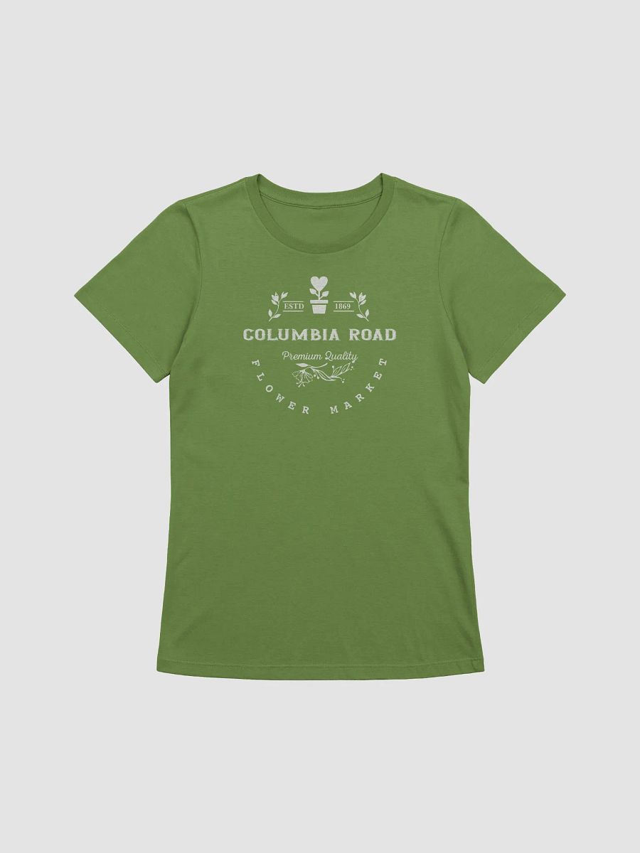 Columbia Road Market Women's Relaxed-fit T-Shirt (Leaf Green) product image (1)