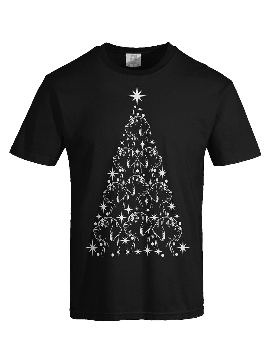 German Shorthaired Pointer Christmas Tree T-Shirt product image (38)
