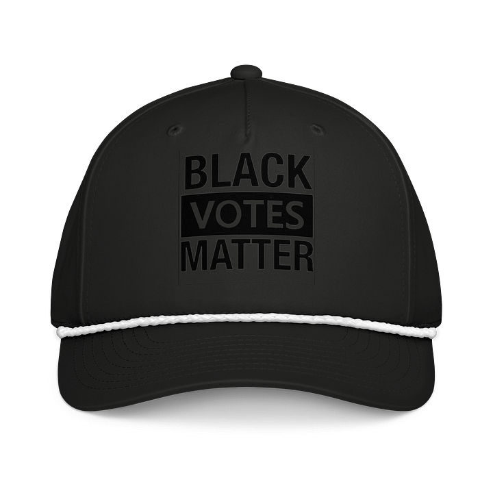 Black Votes Matter Rope Cap product image (1)