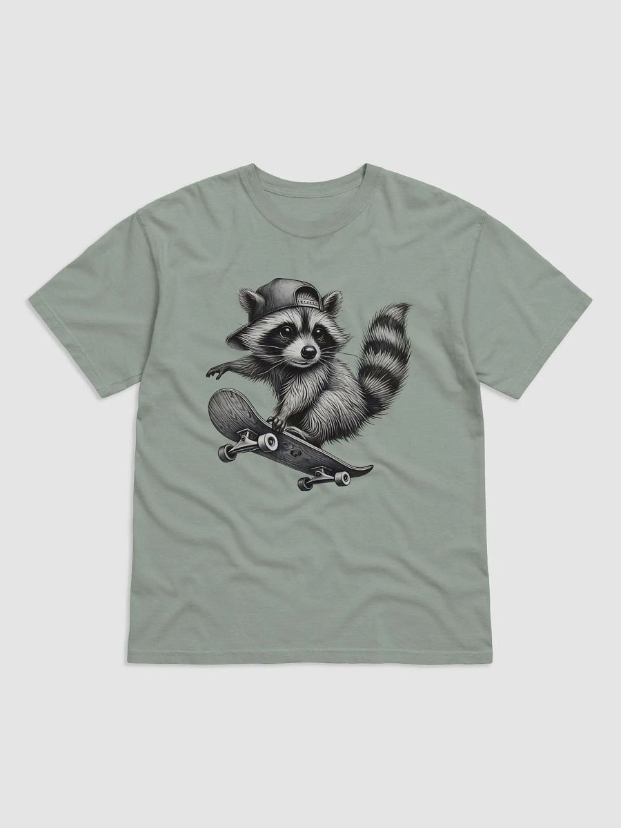 Skater Raccoon Graphic Tee product image (1)