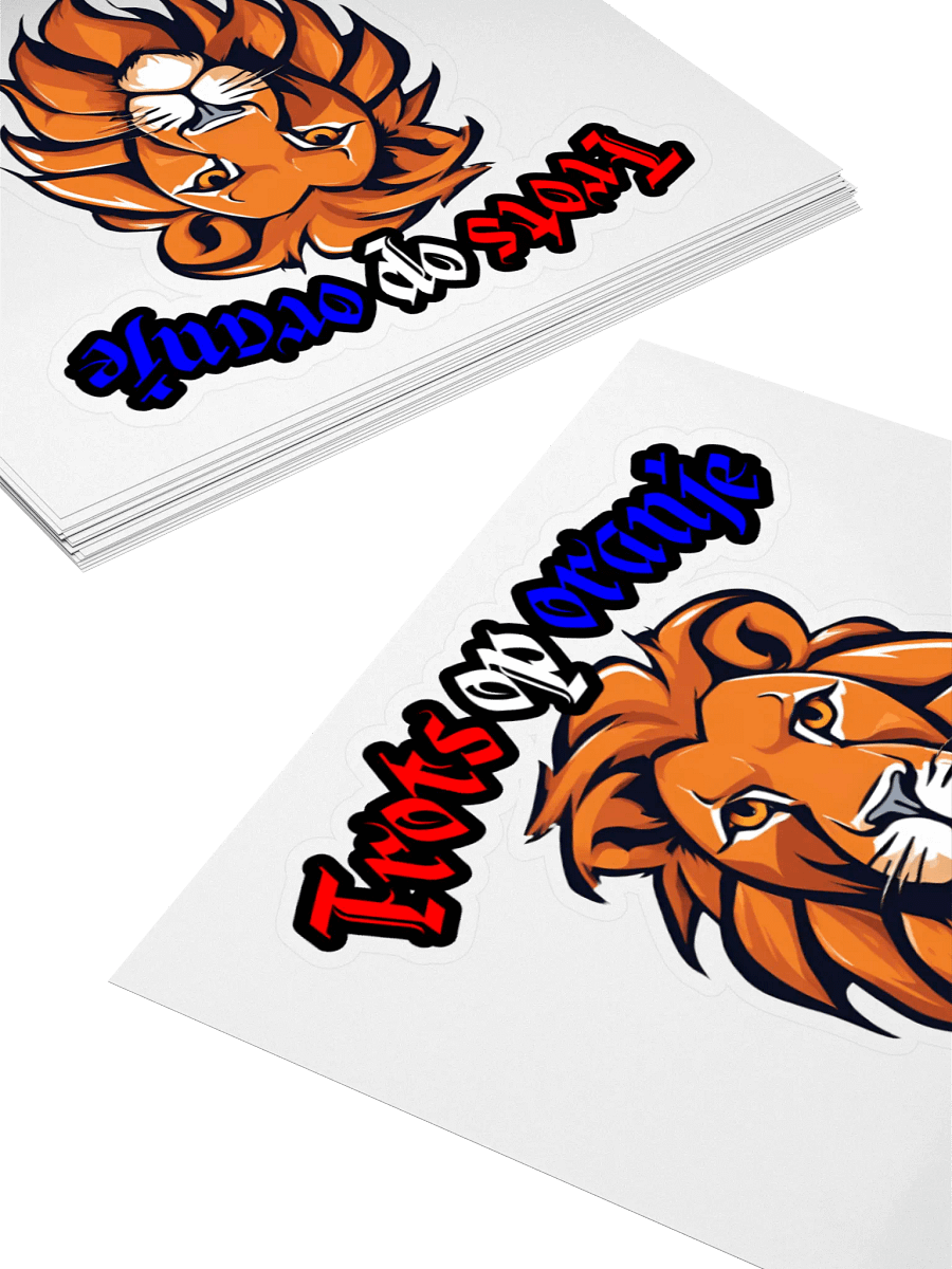 Trots op oranje Sticker product image (12)